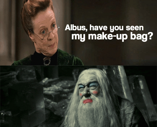 Albus, have you seen my make-up bag?