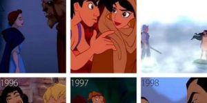 How couples meet in Disney movies.
