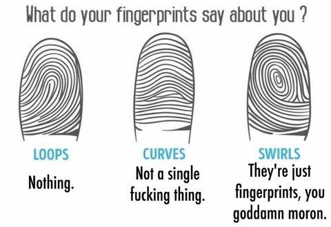 What do your fingerprints say about you?