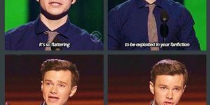 Chris Colfer is a gift