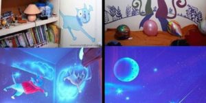 Fantastic Glowing Wall Decor