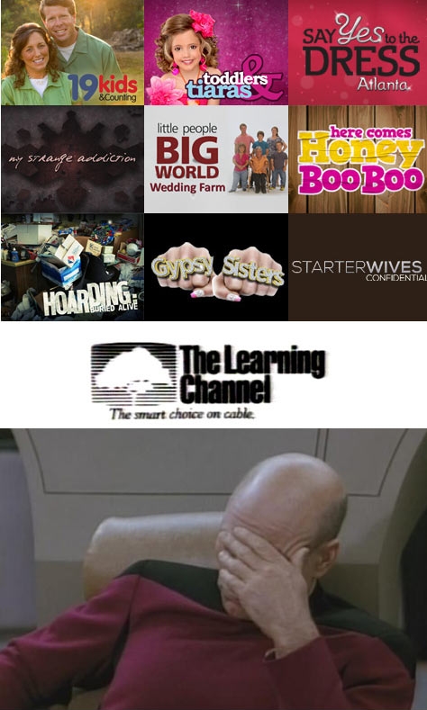 The Learning Channel.