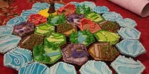 Settlers of Catan cupcakes