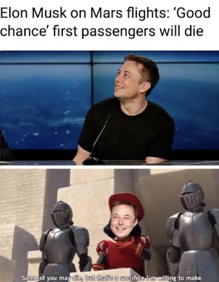 Elon Musk On Mars Flights