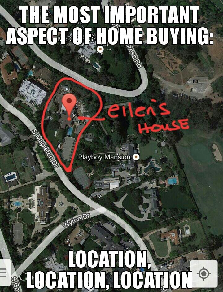 Ellen DeGeneres sure knows how to pick real estate!