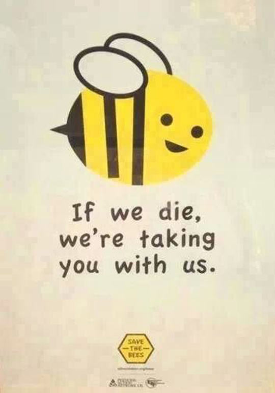 Save the bees.