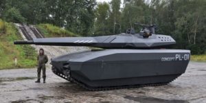 Poland has a pretty futuristic new tank.