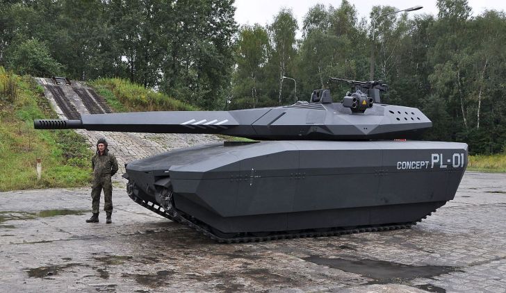 Poland has a pretty futuristic new tank.