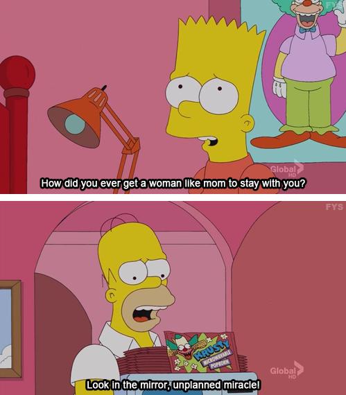 Homer Simpson shares his secret to a long term marriage