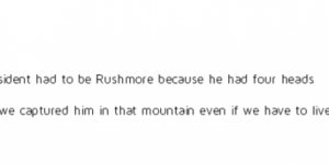 President Rushmore
