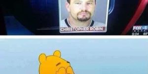 Pooh is not taking the news well.