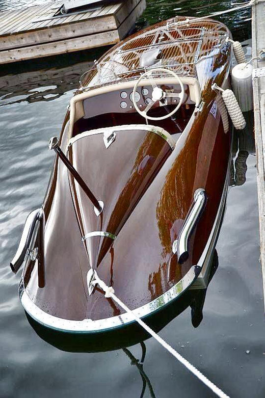 Classy Wooden Boat