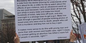 Guns and abortions.