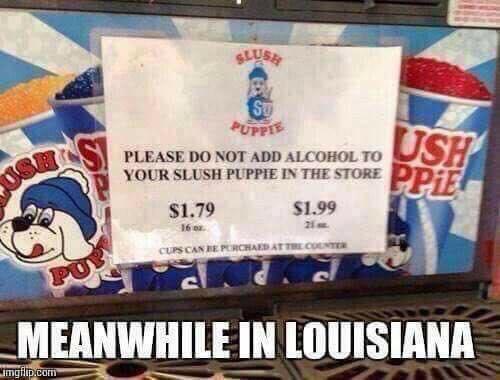 Meanwhile, in Louisiana...