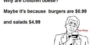 Why are children obese?