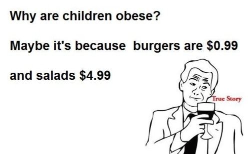 Why are children obese?