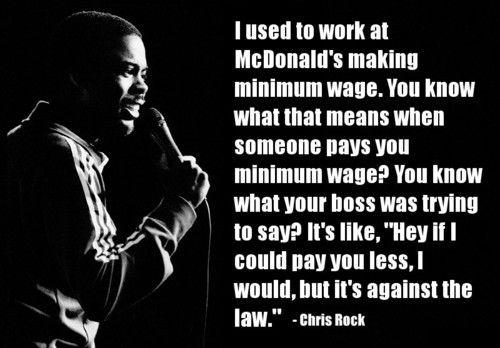 The truth about minimum wage.