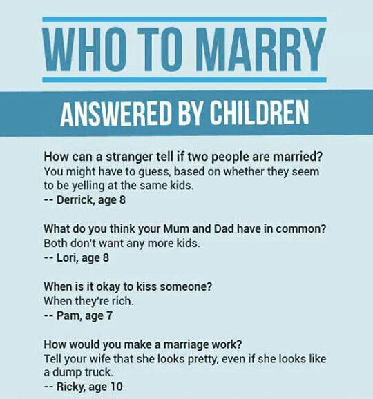 How can you tell if two people are married?