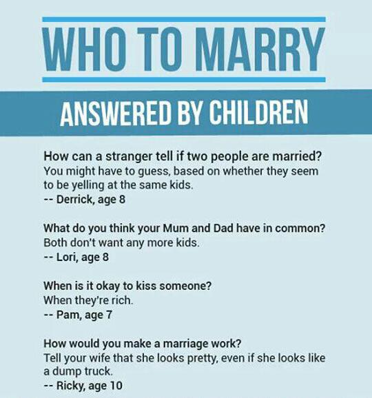 How can you tell if two people are married?