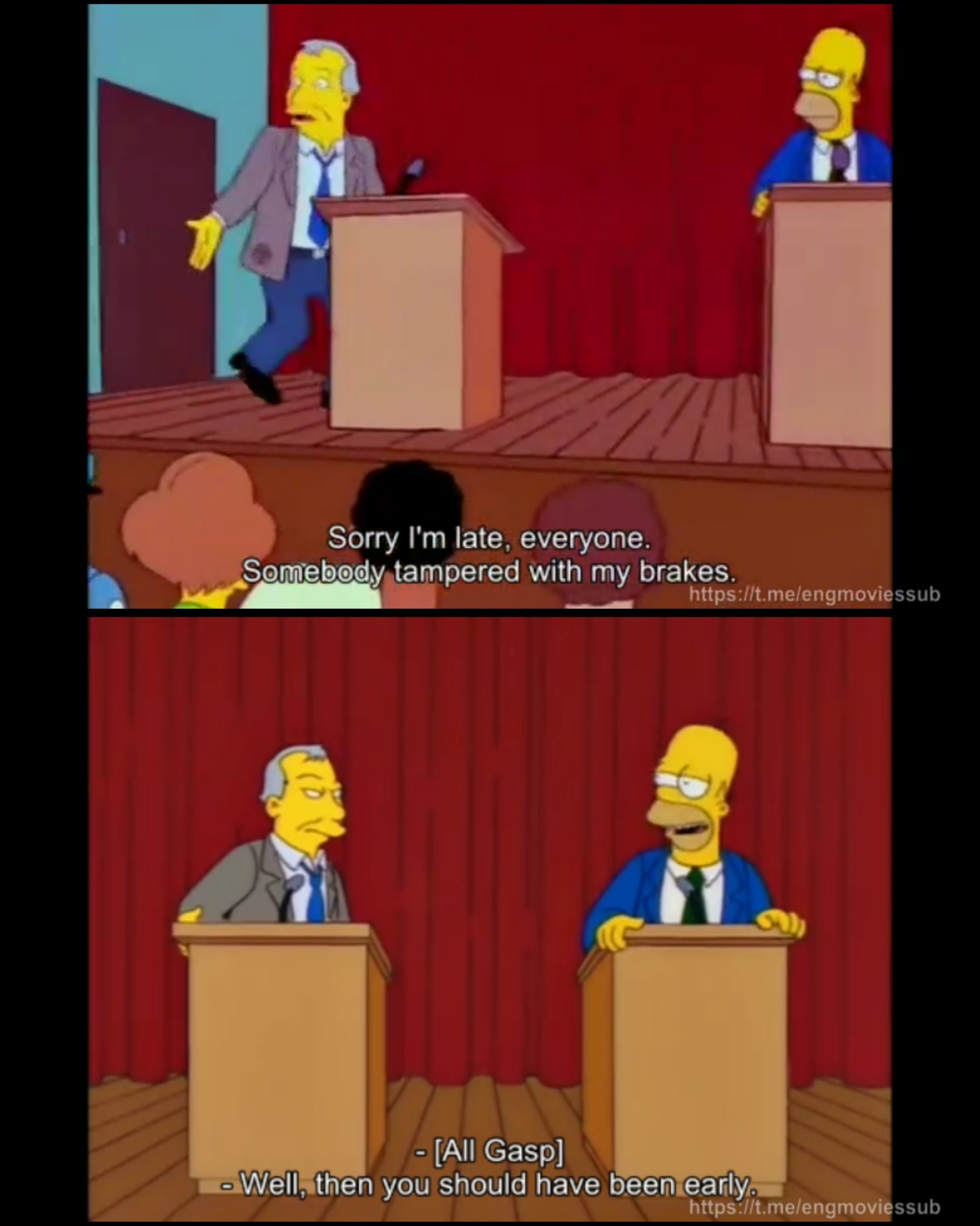 Homer was clever.