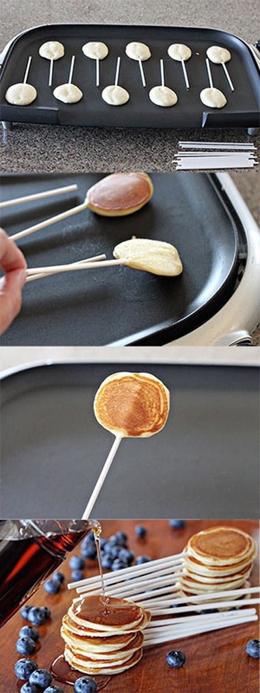 Pancake pops!