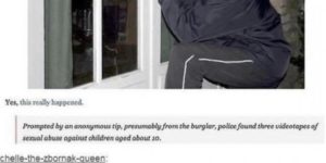 Good guy Burglar
