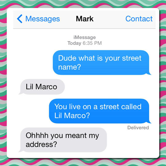 What's your street name?