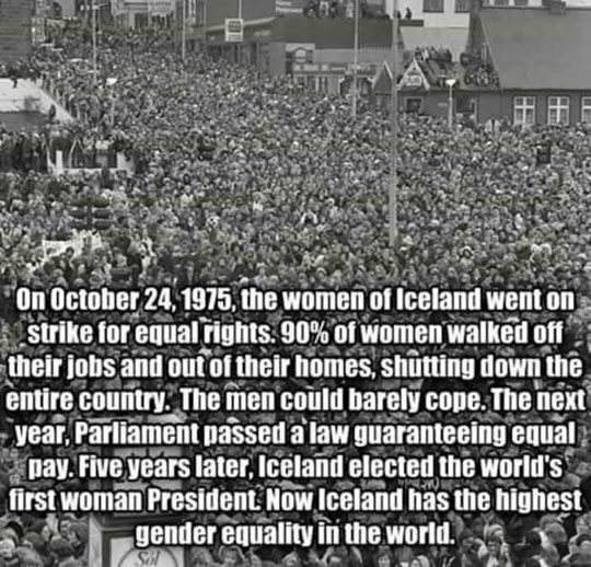 Nice work Iceland. 