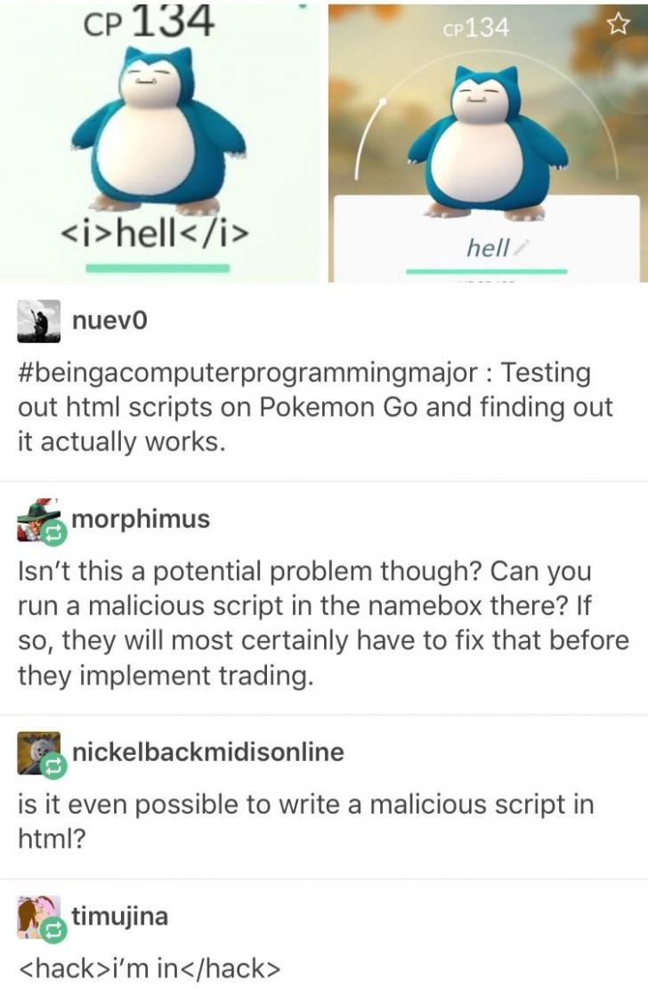 HTML: Hacked