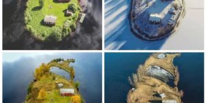 An island in Finland through the four seasons.