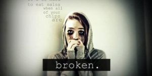 broken.