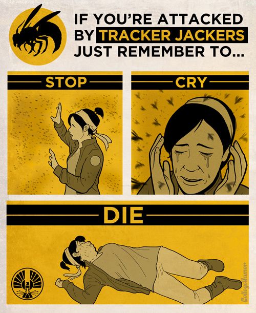 If you're attacked by Tracker Jackers...