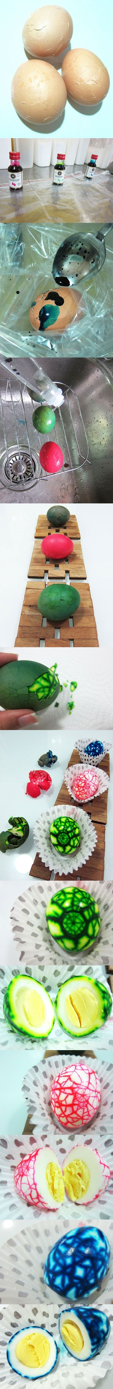 Creative Easter eggs.
