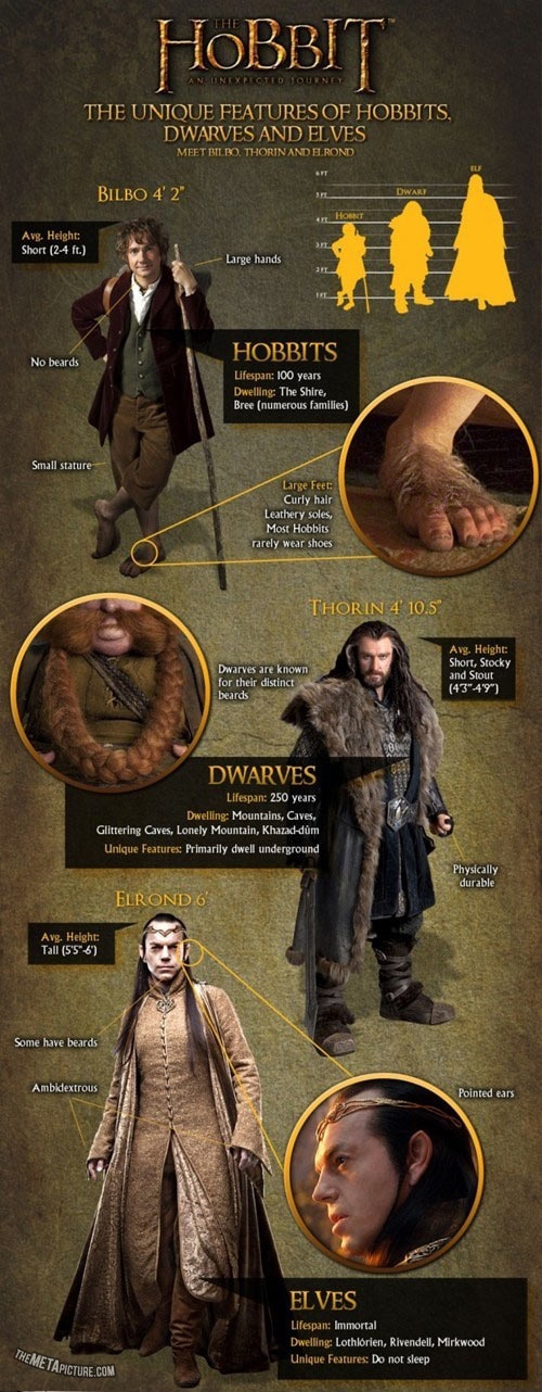 Anatomy of the filthy Hobbitses.