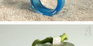 What It Looks Like When You Put Miniature Scenes Inside Rings