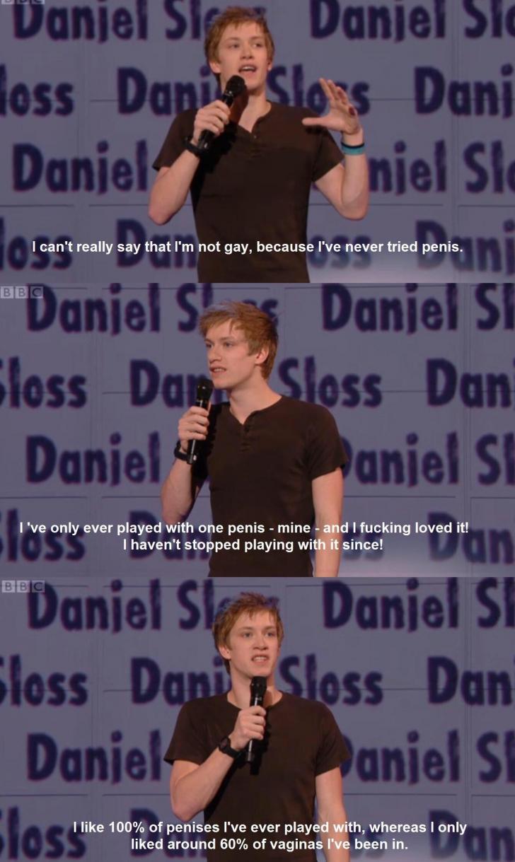 Daniel Sloss likes penis