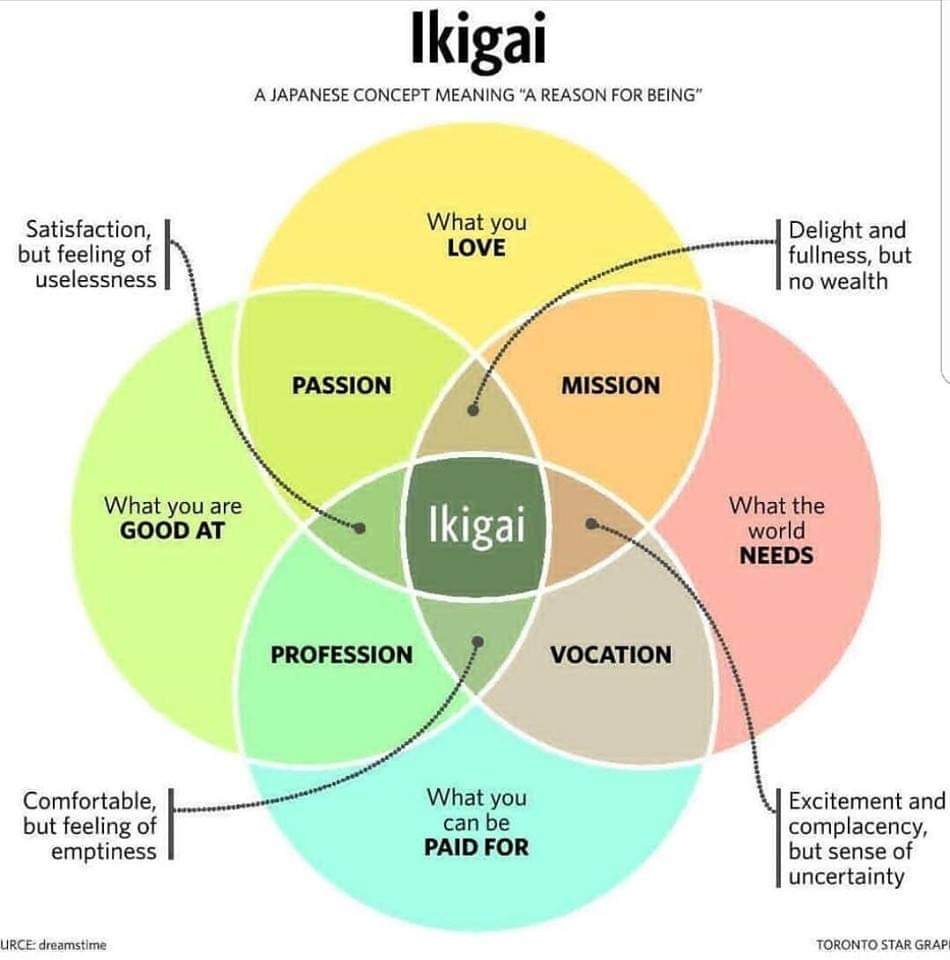 Ikigai is life.