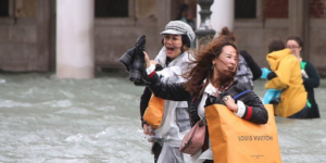 When you’re shopping in Venice and forget your inflatable Gucci kayak…