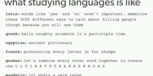 Linguistics