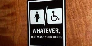 Just wash your hands.