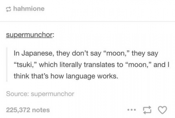 Language is neat