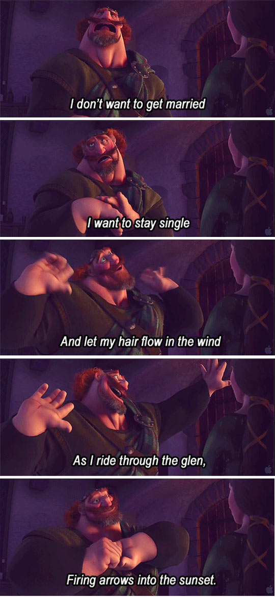 I don't want to get married.