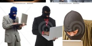 What hackers look like according to stock photo agencies.