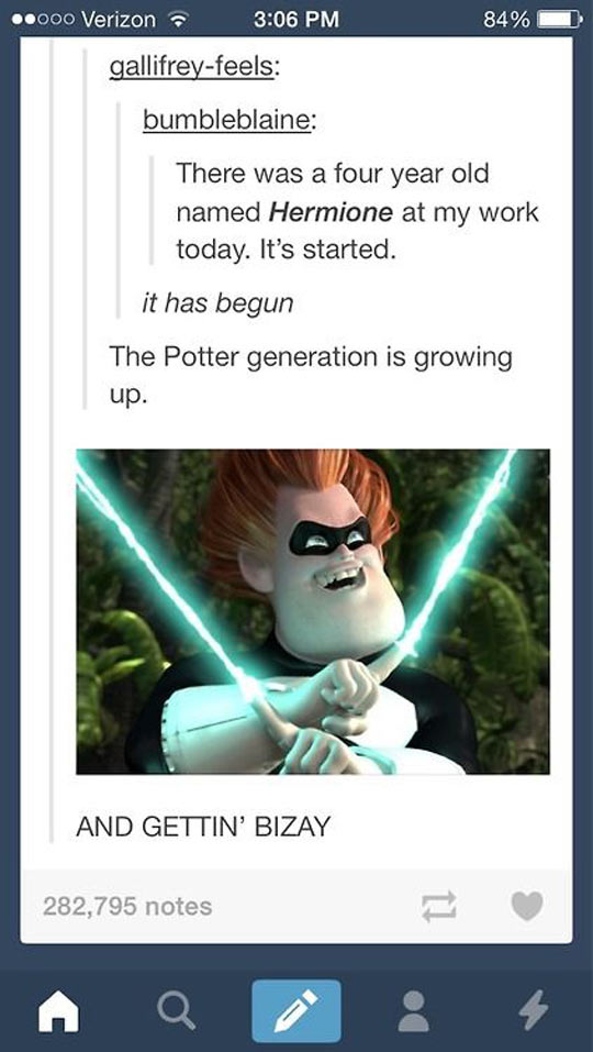 The Potter generation is growing up...