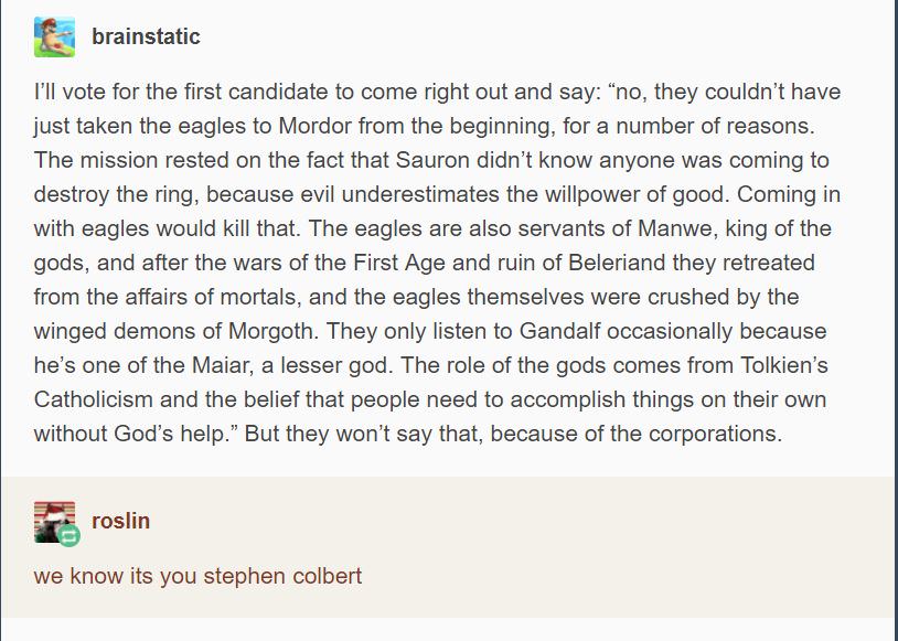 We found Stephen Colbert's tumblr.