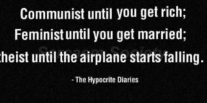 The Hypocrite Diaries