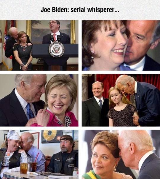 Joe Biden: serial whisperer