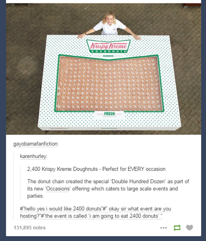 2400 donuts