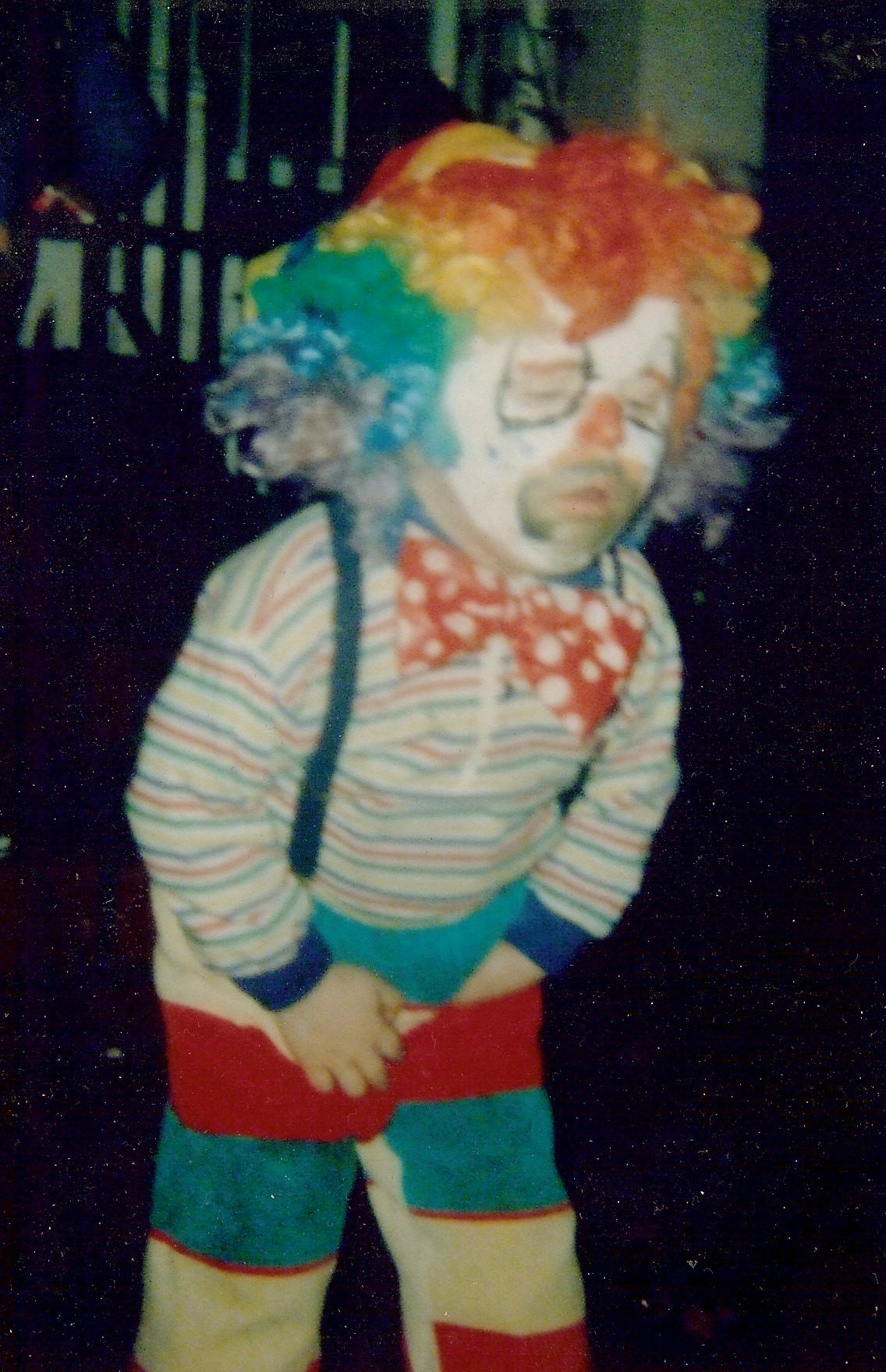 Too much candy on Halloween - Circa 1997