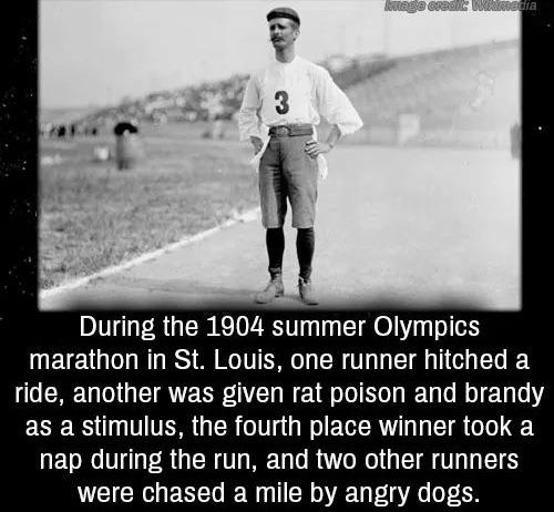 Running was a different sport back then...